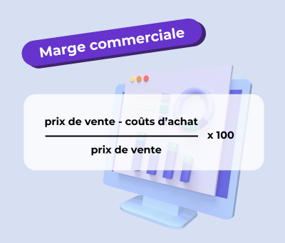 Calcul de la marge commerciale