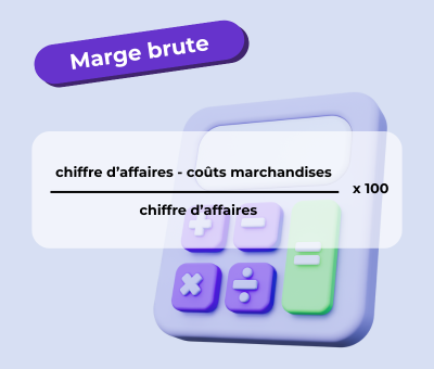 Calcul de la marge brute