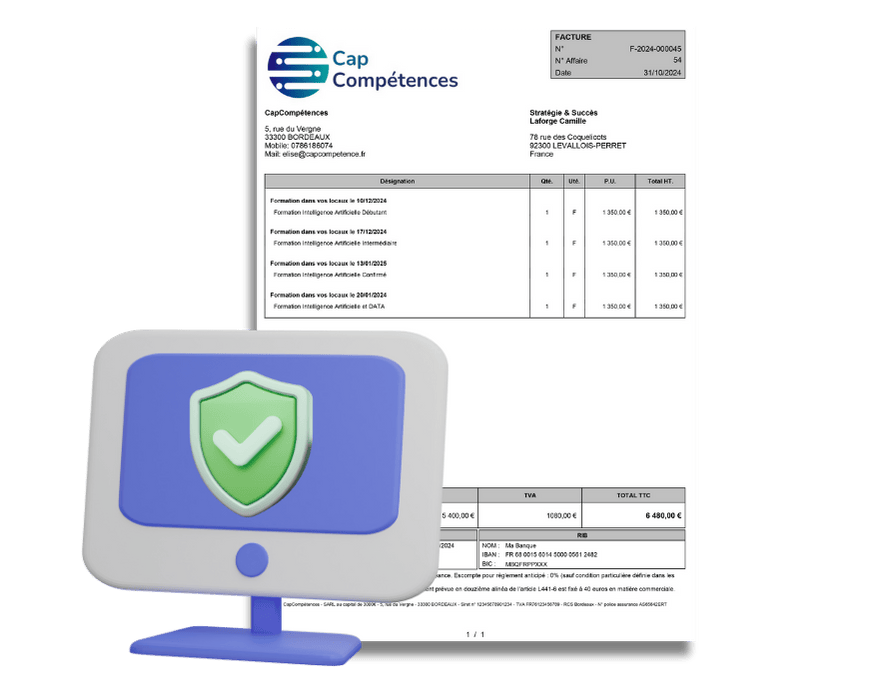 facturation conforme loi de finance